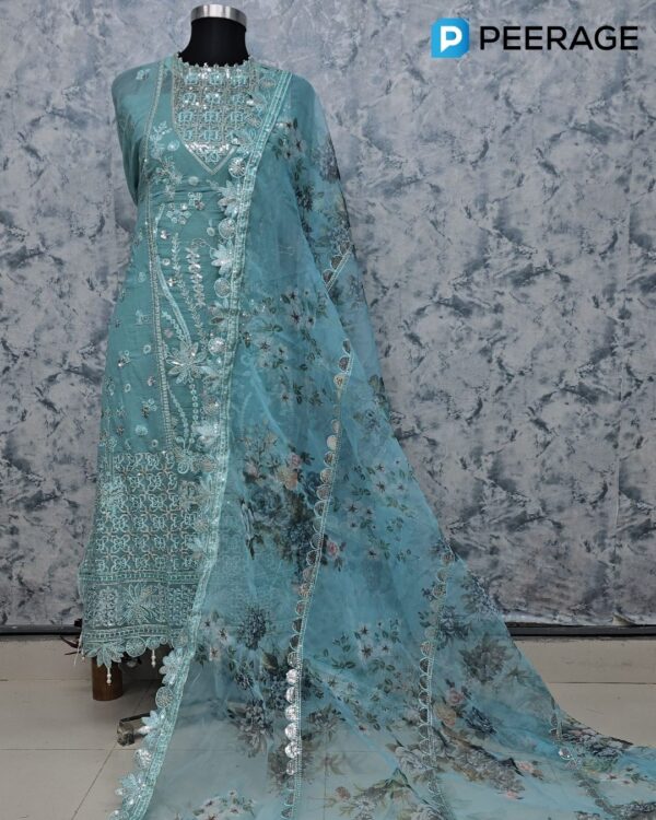 Noors Semi Stitched 4 Pieces