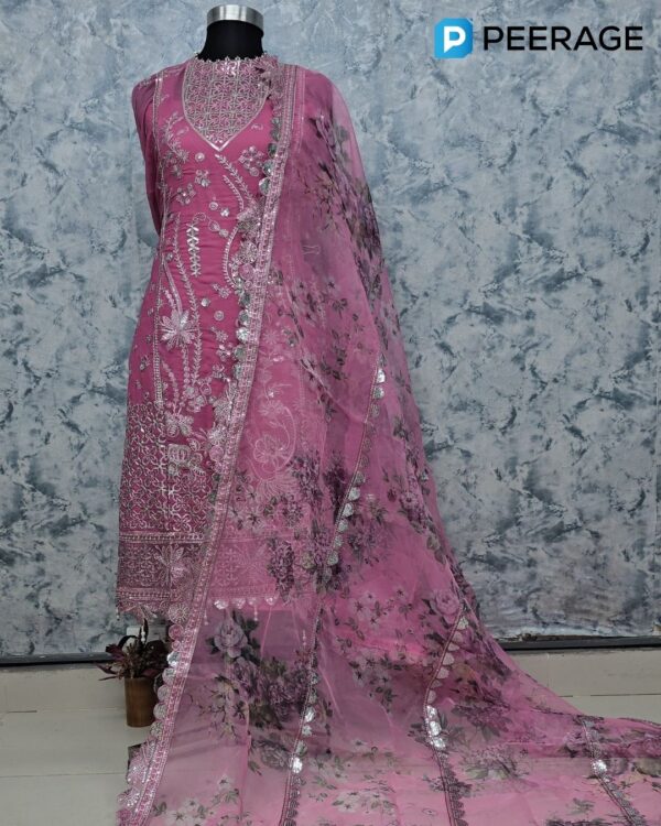 Noors Semi Stitched 4 Pieces