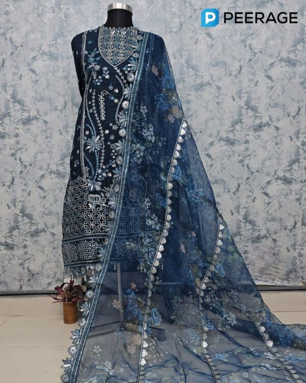 Noors Semi Stitched 4 Pieces