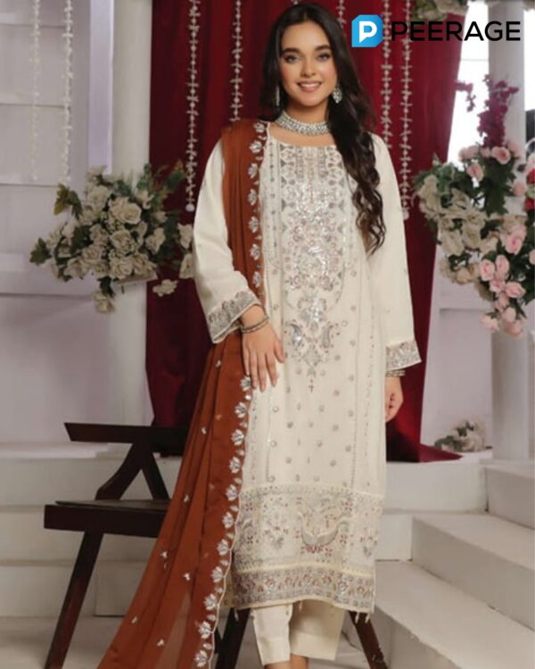 Bin Hameed by Rana Arts - Weightless Chiffon | 3PCWB001